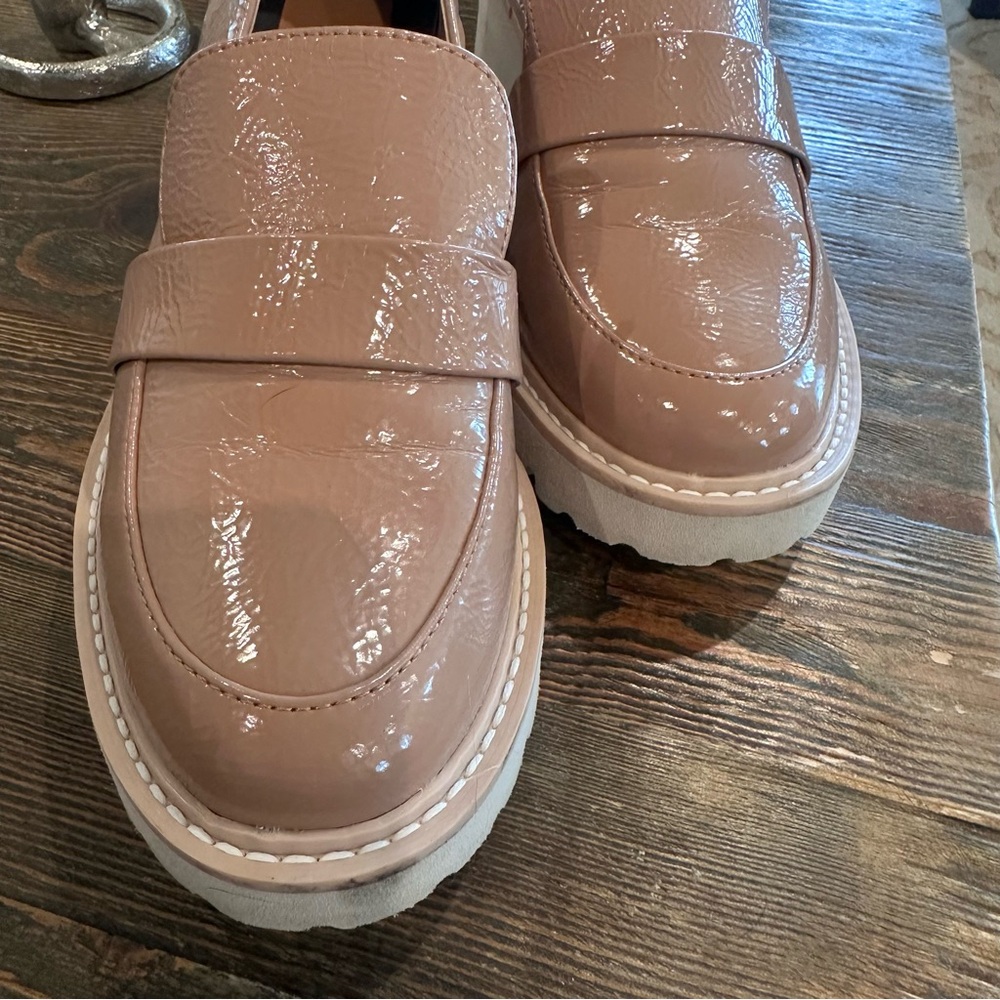 Dolce Vita Tan Platform Loafers